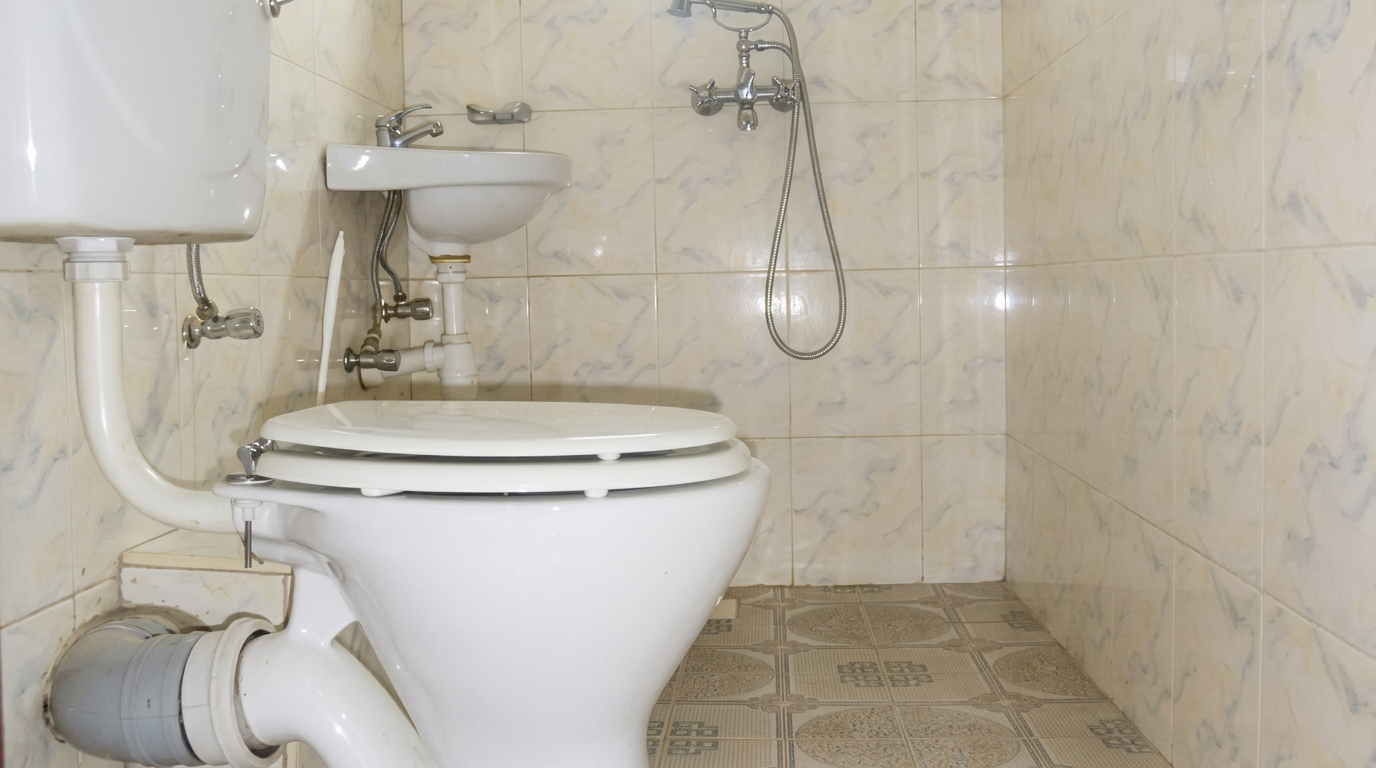 Private guest bathroom at KABZ HOTEL